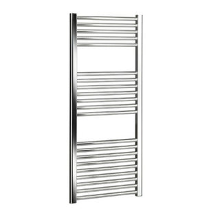 Termoarredo bagno cromato scaldasalviette Ercos opera 1650 x 450 mm. in acciaio colore argento