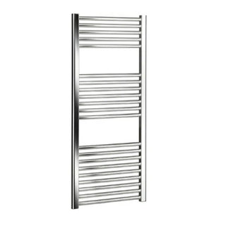 Termoarredo bagno cromato scaldasalviette Ercos opera 680 x 600 mm. in acciaio colore argento Ercos