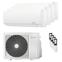 Condizionatore Beretta BREVA E quadri split 9000+9000+9000+9000 BTU inverter A++  unità esterna 7.5 kW