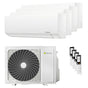 Condizionatore Beretta BREVA E quadri split 9000+9000+9000+12000 BTU inverter A++  unità esterna 7.5 kW