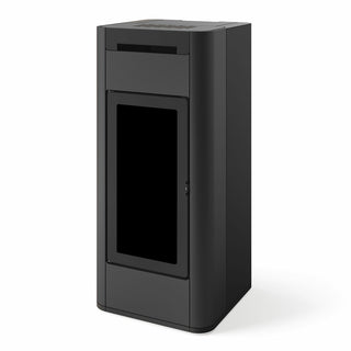 Stufa a pellet Edilkamin Tera H 25 Evo 25 kW WiFi Idro Bordeaux