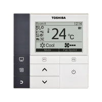 Condizionatore Toshiba Cassetta compatta U2 a 4 vie dual split 9000+9000 BTU inverter A++ unità esterna 4,0 kW