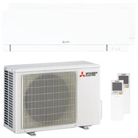 Condizionatore Mitsubishi Electric Kirigamine Zen MSZ-EF dual split 9000+9000 BTU inverter B wifi unità esterna 3.3 kW Bianco Mitsubishi Electric