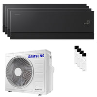 Condizionatore Samsung WindFree Première quadri split 7000+7000+7000+9000 BTU inverter A++ wifi unità esterna 8 kW Soapstone Charcoal