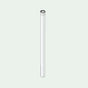 Tubo ø 60 mm lungh. 1 m m/f (bianco)