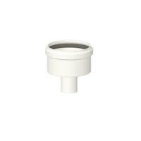 Tappo scarico condensa per scarico fumi caldaia a condensazione diam. 125 mm. in pp