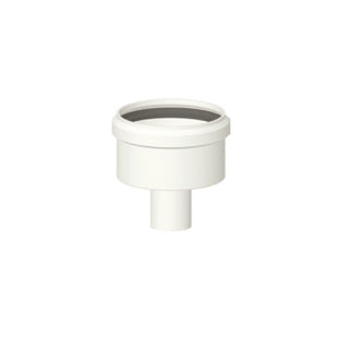 Tappo scarico condensa per scarico fumi caldaia a condensazione diam. 125 mm. in pp