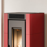 Stufa a pellet Cadel Cristal 6 ad aria 5,5 kW - WiFi ROSSO Cadel
