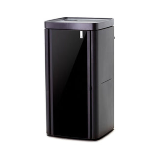Stufa policombustibile Girolami Soft 22 nera 21 kW idro + kit acs