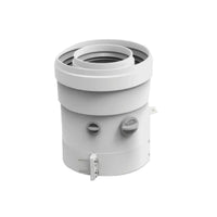 Kit attacco verticale per sistema coassiale ø 60/100 mm - Scaldabagni Ferroli Kona Ferroli