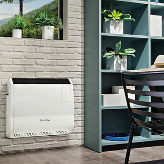 Stufa convettiva a gas Fondital Gazelle Evo Premix 7000 a metano con orologio settimanale Fondital