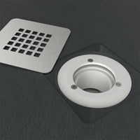 Piletta doccia Ercos per piatto doccia Ercos Stone Ø 90 mm