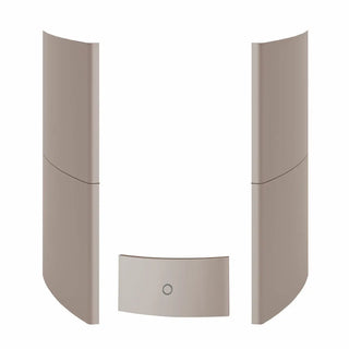 Rivestimento stufa a pellet EK63 DAILY130++ - gruppo Edilkamin - 12,5 kW stagna ad aria canalizzata Tortora EK63