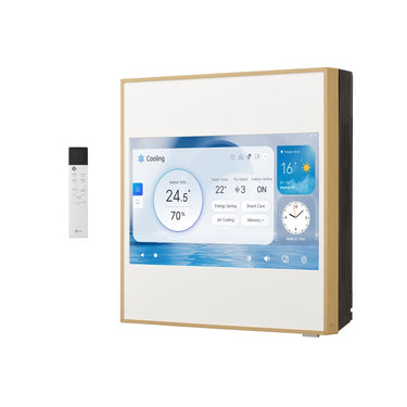 Condizionatore LG ARTCOOL Gallery LCD dual split 9000+12000 BTU inverter A+++ wifi unità esterna 4.1 kW