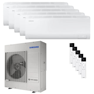 Condizionatore Samsung Cebu S2 penta split 7000+9000+12000+12000+12000 BTU inverter A++ wifi unità esterna 10 kW Samsung