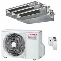 Condizionatore Toshiba Canalizzabile U2 trial split 7000+7000+16000 BTU inverter A+++  unità esterna 5.2 kW