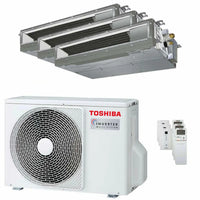 Condizionatore Toshiba Canalizzabile U2 trial split 7000+9000+9000 BTU inverter A+++  unità esterna 5.2 kW Toshiba