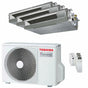 Condizionatore Toshiba Canalizzabile U2 trial split 7000+7000+12000 BTU inverter A+++  unità esterna 5.2 kW Toshiba