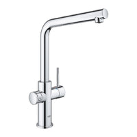 Depuratore acqua Grohe Blue Home set miscelatore lavello cucina + filtro e frigo