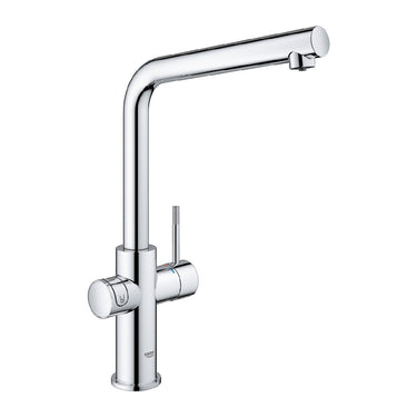 Depuratore acqua Grohe Blue Home set miscelatore lavello cucina + filtro e frigo