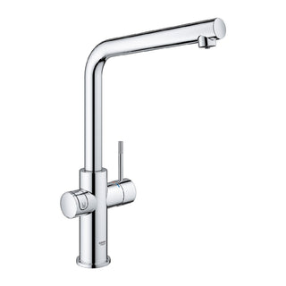 Depuratore acqua Grohe Blue Home set miscelatore lavello cucina + filtro e frigo