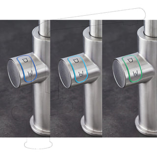 Depuratore acqua Grohe Blue Home set miscelatore lavello cucina + filtro e frigo