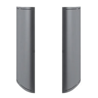 Stufa a pellet MCZ Musa Comfort Air 14 M2 14 kW aria canalizzabile grigio argento MCZ