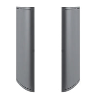 Stufa a pellet MCZ Musa Comfort Air 14 M2 14 kW aria canalizzabile grigio argento MCZ