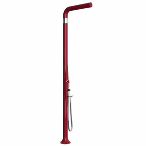 Doccia da giardino Arkema Funny Yang con doccino estraibile Rosso Arkema