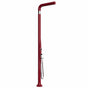 Doccia da giardino Arkema Funny Yang con doccino estraibile Rosso