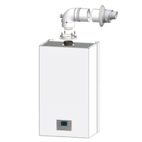 Kit installazione caldaia con scarico fumi coassiale universale, defangatore, dosatore di polifosfati e cartuccia neutralizzante Stabile