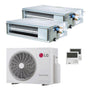 Condizionatore LG Canalizzabile CL dual split 9000+9000 BTU inverter A+++  unità esterna 4.1 kW