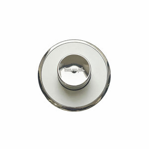 Pulsante WC pneumatico Bampi PUSH RING con singolo scarico