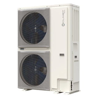 Pompa di calore aria acqua Clivet Edge EVO 2.0 EXC 18 kW inverter WiFi A+++ - MONOBLOCCO TRIFASE Clivet