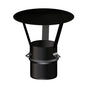 Cappello cinese diam. 100 mm per scarico fumi stufa a pellet e caldaia a pellet Stabile
