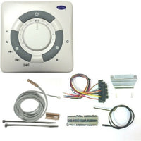 Kit completo comando tipo "a" + kit installazione + sonda minima temperatura per ventilconvettore Carrier