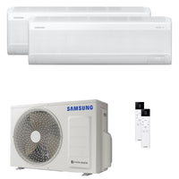 Condizionatore Samsung Windfree Avant S2 dual split 9000+9000 BTU inverter A+++ wifi unità esterna 5 kW Samsung