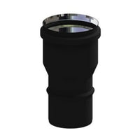 Maggioratore m/f diam. femmina. 120 mm. per scarico fumi stufa a pellet e caldaia a pellet o caldaia a gas convenzionale