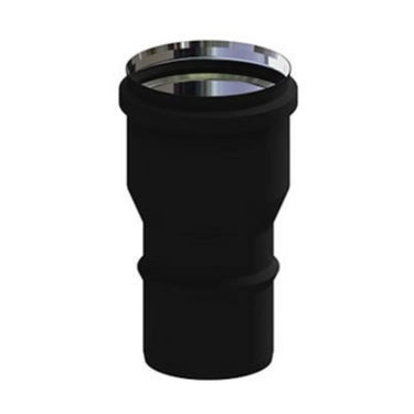 Maggioratore m/f diam. femmina. 120 mm. per scarico fumi stufa a pellet e caldaia a pellet o caldaia a gas convenzionale