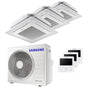 Condizionatore Samsung Cassetta Windfree 4 vie trial split 7000+7000+18000 BTU inverter A++ unità esterna 8,0 kW
