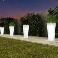 Vaso luminoso Arkema Tondo 102 SL in resina LLDPE rotondo 102 cm Arkema