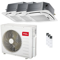 Condizionatore TCL Cassetta 4 vie Serie S trial split 12000+18000+18000 BTU inverter A++ wifi unità esterna 12.2 kW TCL