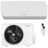 Condizionatore Bosch Climate 3200i dual split 9000+12000 BTU R32 Inverter A++ unità esterna 5,3 kW BOSCH