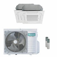 Condizionatore Hisense Cassetta ACT dual split 12000+18000 BTU inverter A++  unità esterna 8 kW 2023 Hisense