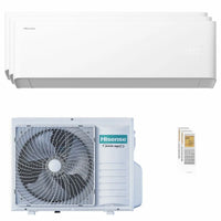 Condizionatore Hisense Uni HB trial split 12000+12000+12000 BTU inverter A++ wifi unità esterna 8 kW Hisense