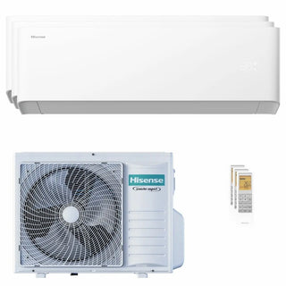 Condizionatore Hisense Uni HB trial split 12000+12000+12000 BTU inverter A++ wifi unità esterna 8 kW Hisense