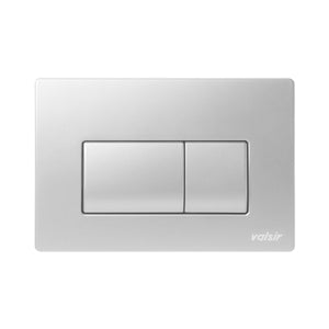 Placca meccanica Valsir P1 bianca con doppio tasto
