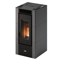 Stufa a pellet Cadel Cristal 6 ad aria 5,5 kW - WiFi ANTRACITE
