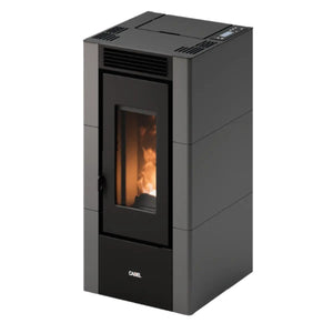 Stufa a pellet Cadel Cristal 6 ad aria 5,5 kW - WiFi ANTRACITE Cadel