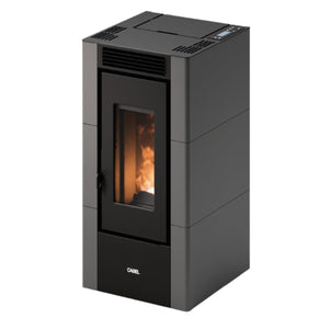 Stufa a pellet Cadel Cristal 6 ad aria 5,5 kW - WiFi ANTRACITE Cadel